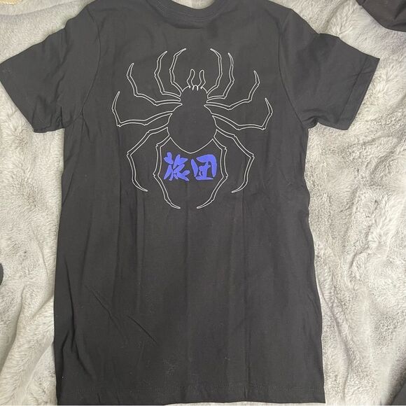 NWOT Black Hunter X Hunter Phantom Troupe Graphic T-Shirt size XS spider 🕷️ - Picture 4 of 7